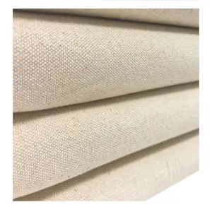 Groothandel Gerecycled Garen Canvas Stof Rolls Milieuvriendelijk Biologisch Katoen Vlakte Canvas 100% Katoen Voor Tent Dekzeil Zakken