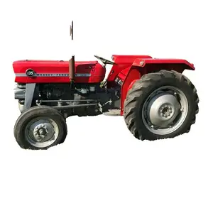 Kullanılmış yenilenmiş ve yeni kırmızı Massey Ferguson 135 46hp 2 çekişli traktörler