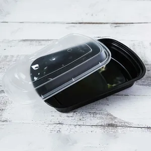 Wholesale Food Grade Storage Keeping Fresh Prepared Pp Plastic Portable Food <b>Container</b> for Takeaway - Product Image 1