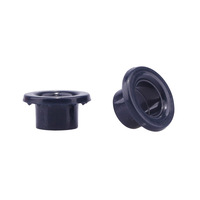 Œillets/œillets de rideau en plastique noir personnalisés certifiés, diamètre intérieur 33 mm, 25 mm