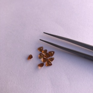 2mm 4mm Citrino natural Facetado Trillón de piedras preciosas cortadas Precio al por mayor Piedras sueltas para ajuste de joyería Precio por quilate Comprar ahora - Product Image 2