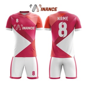 Progetta i tuoi <span class=keywords><strong>set</strong></span> di maglie da <span class=keywords><strong>calcio</strong></span> colorate uniformi della squadra di <span class=keywords><strong>calcio</strong></span> - Product Image 1
