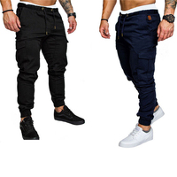 Pantalones Deportivos Casuales de Lona para Hombre, Transpirables, de Secado Rápido, con Bolsillos con Cremallera, Talla Grande, para Correr