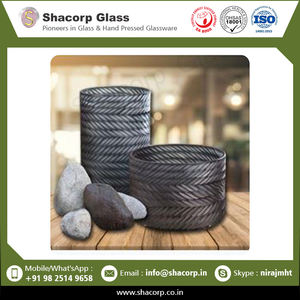 Grand Vase en verre Transparent, nouveau modèle, décoration pour mariage - Product Image 5