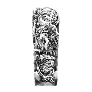 Pegatina de <span class=keywords><strong>tatuaje</strong></span> temporal de manga completa para hombre y <span class=keywords><strong>mujer</strong></span>, nuevo diseño, imagen <span class=keywords><strong>grande</strong></span>, resistente al agua - Product Image 6