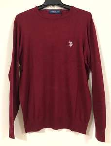 เสื้อสเวตเตอร์แขนยาวคอกลมผ้าวิสโคสลำลองสำหรับผู้ชาย แบรนด์แท้ ของแท้จากโรงงาน  สินค้าส่วนเกินจากบังกลาเทศ เหมาะสำหรับฤดูหนาว - Product Image 5