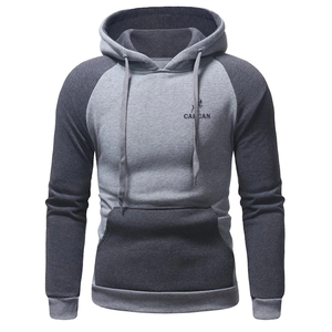 Meilleur prix Pull oversize à capuche pour adultes quantité minimale de commande bas Tissu tricoté respirant Collection hiver grande taille - Product Image 3