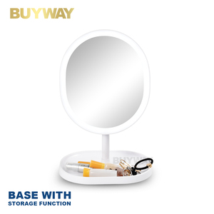 Travel and Home 10x Glass <strong>Magnifying</strong> Led Lighted Cosmetic Beauty Vanity <strong>Make</strong> <strong>up</strong> Led <strong>Mirror</strong> Makeup Table <strong>Mirror</strong> Makeup Led <strong>Mirror</strong> - Product Image 1