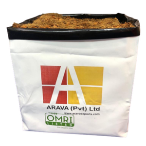 Substrat de coco lavé et tamponné, support de culture idéal pour la culture hydroponique, l'intérieur et l'agriculture commerciale - Product Image 1