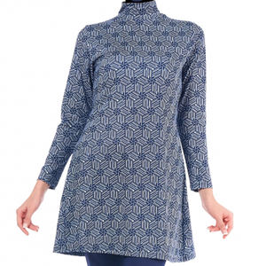 Maillots de bain grande taille sur mesure pour femmes musulmanes, mode de luxe 2025, imperméable, imprimé sur le devant - Product Image 2