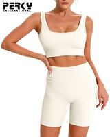 Mono Deportivo para Mujer, Cintura Alta, Transpirable, Elástico en 4 Direcciones, Antibacterial, Secado Rápido, Largo hasta la Rodilla, para Gimnasio y Yoga, Sin Tirantes