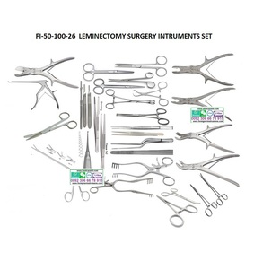 Juego de Instrumentos Quirúrgicos para Laminectomía, Juego Completo de 91 Piezas, Manual, Certificado CE, Acero Inoxidable Alemán de Alta Calidad - Product Image 4
