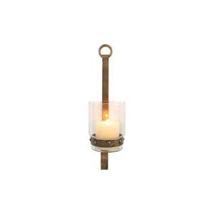Elegant Gold Metal <b>Wall</b> Decor <b>Sconce</b> with Stylish Design Candle Holder Lantern Jar for Home Decoration - Product Image 5
