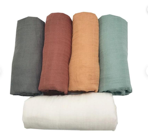 baby <b>muslin</b> <b>swaddle</b> blankets cotton - Product Image 3