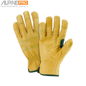 Gants de travail de sécurité anti-impact de gros d'usine OEM pour les conducteurs Gants en cuir de haute qualité - Product Image 1