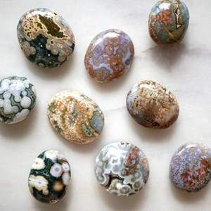 Pierre de palmier jaspe d'océan naturelle, vente en gros, cristal de guérison et méditation - Product Image 2