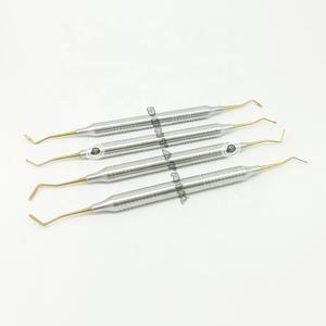 Instruments de remplissage dentaire en composite, ensemble de 4 pièces à manche creux, instruments de remplissage dentaire en plastique, instruments dentaires personnalisés - Product Image 1