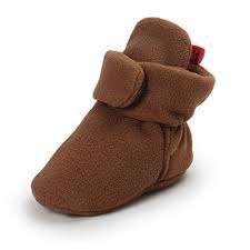 Bottes molletonnées pour bébé Zutano gris, organique, en tissu de coton, certifié CPSC, échantillon gratuit, de <span class=keywords><strong>6</strong></span> <span class=keywords><strong>mois</strong></span> - Product Image 2