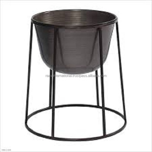 Support à fleurs en métal blanc thermolaqué, durable, écologique, à prix abordable, pour l'intérieur et l'extérieur - Product Image 5