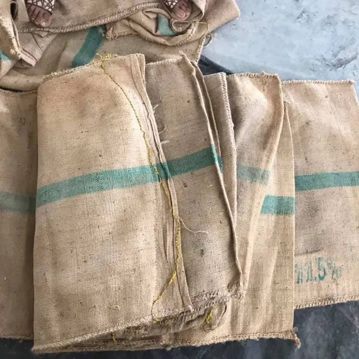 Bolsas de yute agrícola, gran venta