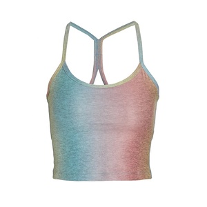 Conjunto de yoga brillante para mujer, juego de sublimación de diseño personalizado a todo Color - Product Image 1