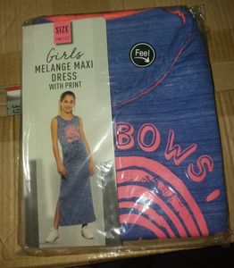 Vestido sin mangas para niñas adolescentes, marca original, estilo maxi, para verano, playa, fiestas, vacaciones, lote de stock de Bangladesh. - Product Image 1