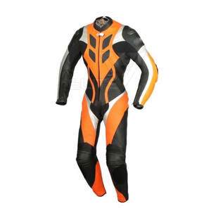 Traje de Carreras de Cuero Vacuno Personalizado para Hombre, Talla Grande, Impermeable, de Alta Calidad, para Todas las Temporadas, Manga Larga, Motociclismo, Elite Enterprises - Product Image 4