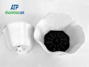 Pot à plantes mural violet - Product Image 6