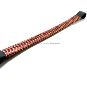 Bande de front en cuir faite à la main de conception personnalisée pour le cheval Décorer avec le ruban de diamant bordé d'or dans toutes les tailles et formes - Product Image 1