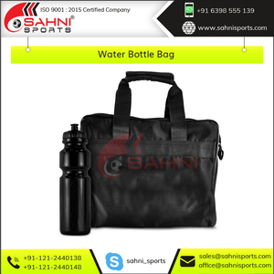Sac de transport pour bouteilles d'eau de sport à double fermeture éclair en tissu résistant de qualité supérieure, très vendu, prend en charge 8, 10, 12, 16 bouteilles - Product Image 3