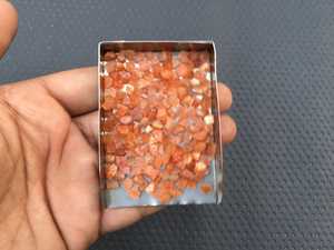 Piedra solar Natural sin pulir, Gema pequeña hecha a mano, sin procesar, para fabricación de joyería al por mayor, 50 piezas - Product Image 4