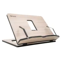 Adjustable Height Wooden Book and Cookbook Stand
