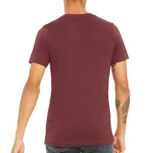 Bella Canvas Heather Red T Shirt Mens Ultra Soft Heather Tee Camisetas - Product Image 6
