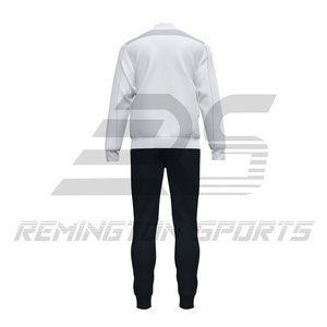 Survêtement en molleton Flexible pour homme, 2020, ensemble de sport, de gymnastique, fermeture éclair, survêtement avec capuche, vente en gros - Product Image 2