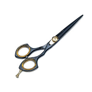 Ciseaux de coupe de cheveux en acier inoxydable coupe incurvée outil de coiffure pour extensions de cheveux - Product Image 2