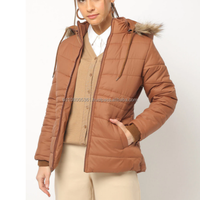 Nouvelle veste bomber réversible zippée pour femme, avec capuche, personnalisable, chaude, respirante, coupe-vent, imperméable, tissée, teinte unie