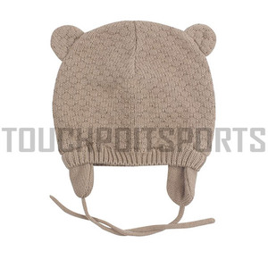 หมวกบีนนี่ถักฟรีสำหรับฤดูหนาว,หมวกฟุตบอลลายแจ็คการ์ดปักโลโก้แบบสั่งทำ - Product Image 5