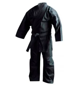 Черные костюмы для каратэ, одежда для боевых искусств, большой вес, 16 унций, OEM логотип, каратэ, доги, добок 2023, прочный на заказ