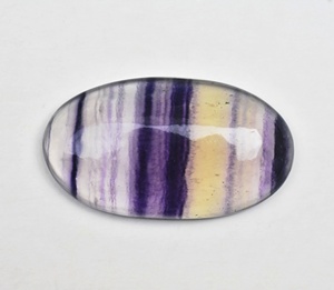 Lot de pierres précieuses de Fluorite Semi-précieuse, cabochons de Fluorite en vrac, de haute qualité, bleu John Fluorite - Product Image 3