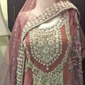 -Indian/Pakistani-Party-Wear embroidery work on Elegant-Kurta with Pant dress for party/Wedding-wear -2020 - Product Image 1