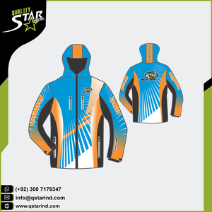 Blina — veste de ski respirante à capuche pour hommes, coupe-vent, imperméable, avec fermeture éclair supplémentaire, décoration personnalisée - Product Image 2