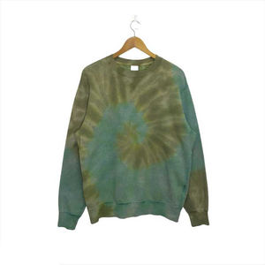 Wholesale Customized Red <b>Tie</b>-<b>Dye</b> Printed <b>Sweatshirts</b> for Women XS Size New Trendy PULLOVER with Logo Crop Cut for Winter - Product Image 3