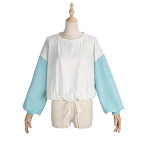 Vente en gros 2024 nouvelle mode qualité supérieure col rond sweat à manches longues pour femmes broderie Logo plumes pull col rond - Product Image 1