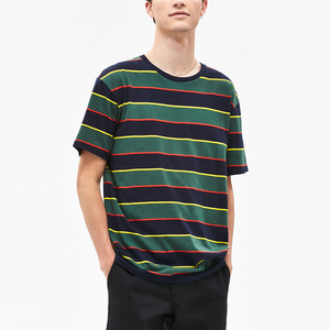 T-shirt personnalisé de haute qualité 100% coton lavé au soleil Vintage T-shirt pour hommes coupe ample logo imprimé personnalisé T-shirt lavé à la pierre pour hommes - Product Image 2