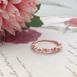 โบว์เพชร925แหวนเงิน - Product Image 2