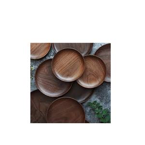 Modern Eco-Friendly Wedding <b>Pottery</b> Plate <b>Set</b> Natural Wood Color Pcs Dishes & Plates Collection - Product Image 5