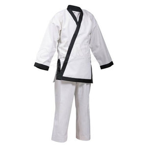 Uniforme de Karate profesional, uniforme de alta calidad con logotipo personalizado, color blanco, 100% algodón - Product Image 1