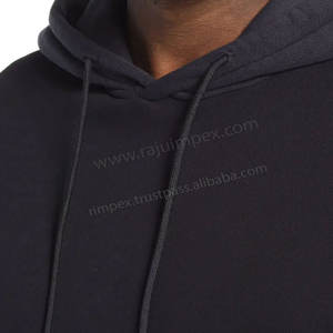 Sweat à capuche oversize en polaire de coton unisexe Streetwear d'hiver avec fermeture éclair taille XS Offre Spéciale en ligne Style actif solide - Product Image 5