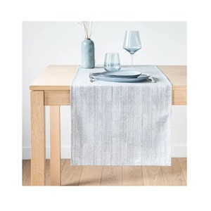100% coton de qualité supérieure chemins de Table Dobby Weave motif Durable utilisation durable maison hôtels Restaurant de haute qualité - Product Image 5