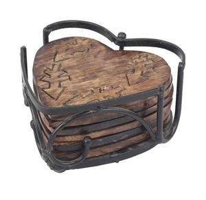 Posavasos de Madera de Diseño Clásico con Soporte, Tamaño y Formas Personalizadas a un Precio Asequible - Product Image 6